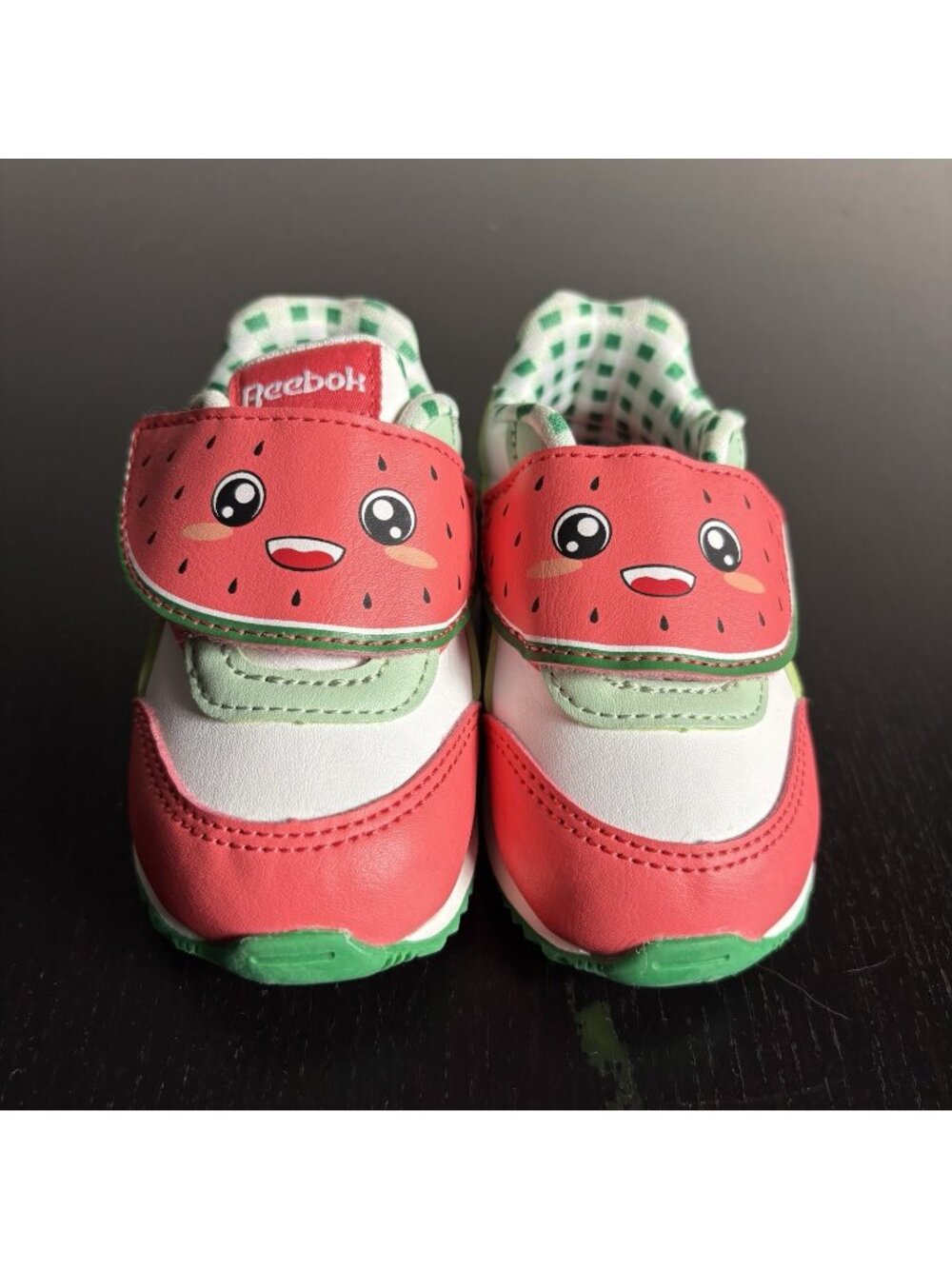 REEBOK Baby/Toddler Girl Size 4 Watermelon Sneakers NEW